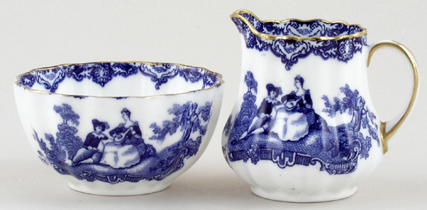 Jug and Sugar Bowl small c1900